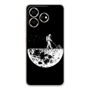 Силіконовый Чохол з принтом "Космонавти" на ZTE Nubia V60 (Космонавт)