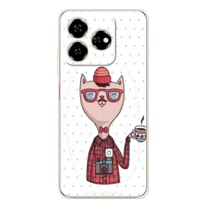 Чехол на тематику: Коты для ZTE Nubia V60 (Кот аристократ)