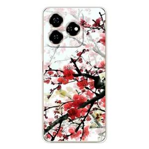 Чехол с принтом САКУРЫ на ZTE Nubia V60 (Красивая Сакура)