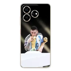 Чехлы Лео Месси Аргентина для ZTE Nubia V60 (Кубок Мира)