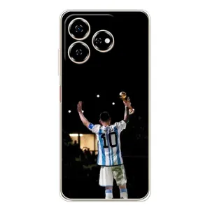Чехлы Лео Месси Аргентина для ZTE Nubia V60 (Лео Чемпион)