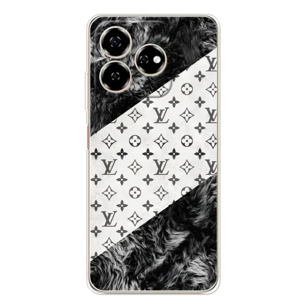 Чехол с рисунком «LV на белом» для ZTE Nubia V60 Чехол с рисунком «LV на белом» для ZTE Nubia V60