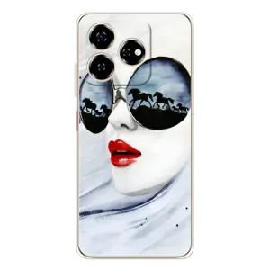 Чохол з картинкою Модні Дівчата ZTE Nubia V60 (Любителька коней)