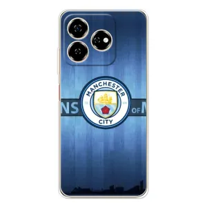 Силиконовые Чехлы принт Футбол на ZTE Nubia V60 (ManCity)