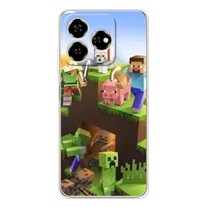 Чохли для ZTE Nubia V60 (Персонажі МайнКрафт) (Майн-крафт)