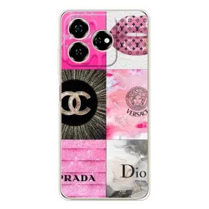 Чехол (Dior, Prada, YSL, Chanel) для ZTE Nubia V60 (Модница)