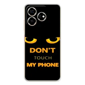 Чехол с Прикольным принтом на ZTE Nubia V60 (Не трогай мой телефон)