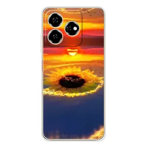 Чехлы с картинкой Подсолнухов для Нубиа В60 (Небо подсолнух)