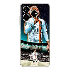 Силиконовый Чехол ZTE Nubia V60 (Неймар ПСЖ)