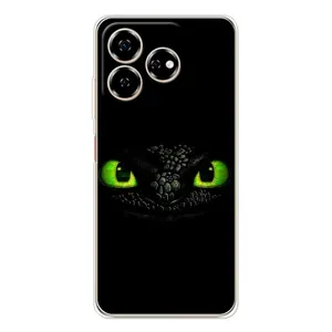 Чехол дракон Беззубик для ZTE Nubia V60 (Глаза Беззубика)