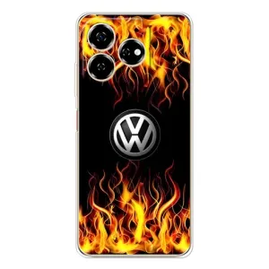 Чохол "Фольксваген" для ZTE Nubia V60 (Вогняний Лого)