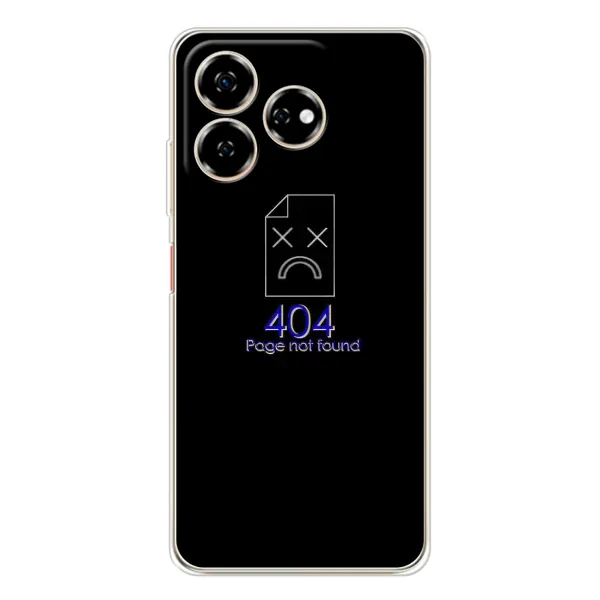 Чехол с рисунком «Ошибка 404» для ZTE Nubia V60 Чехол с рисунком «Ошибка 404» для ZTE Nubia V60