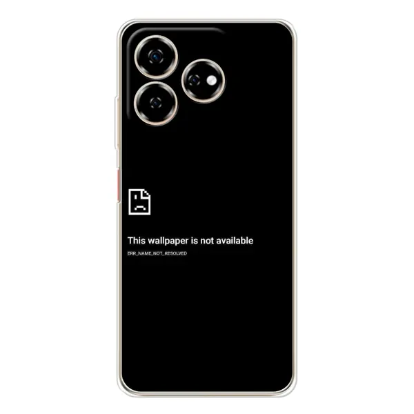 Чехол с рисунком «Ошибка» для ZTE Nubia V60 Чехол с рисунком «Ошибка» для ZTE Nubia V60