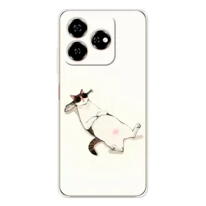 Чехол на тематику: Коты для ZTE Nubia V60 (Отдых)
