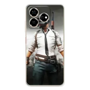 Чохол з картинкою "Герой Pubg" на ZTE Nubia V60 (Пабг)
