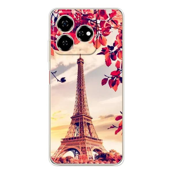 Чехол с рисунком «Paris photo» для ZTE Nubia V60 Чехол с рисунком «Paris photo» для ZTE Nubia V60