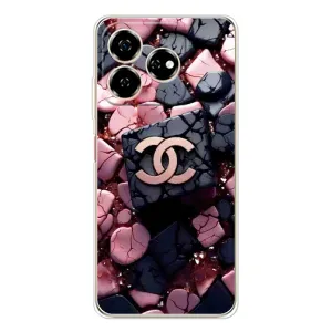 Чехол (Dior, Prada, YSL, Chanel) для ZTE Nubia V60 (Шанель)