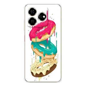 Чехол с изображением вкусной еды для ZTE Nubia V60 (Сочные пончики)