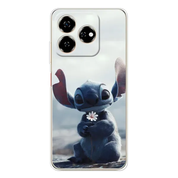 Чехол с рисунком «Стич с цветочком» для ZTE Nubia V60 Чехол с рисунком «Стич с цветочком» для ZTE Nubia V60