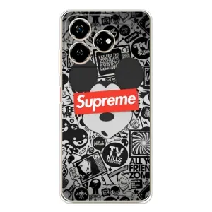 Чехол с Брендами одежды на Нубиа В60 (Supreme Маус)