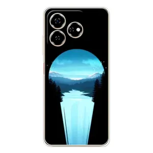 Літній Чохол на ZTE Nubia V60 (Синій Водоспад)