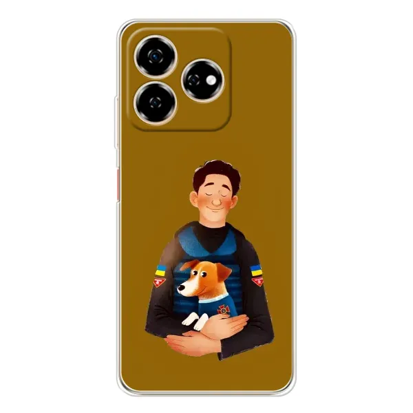Чехол с рисунком «ЗСУ Патрон» для ZTE Nubia V60