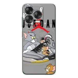 Силиконовый Чехол Nike Air Jordan на Нубиа В70 Дезижн (Air Jordan)