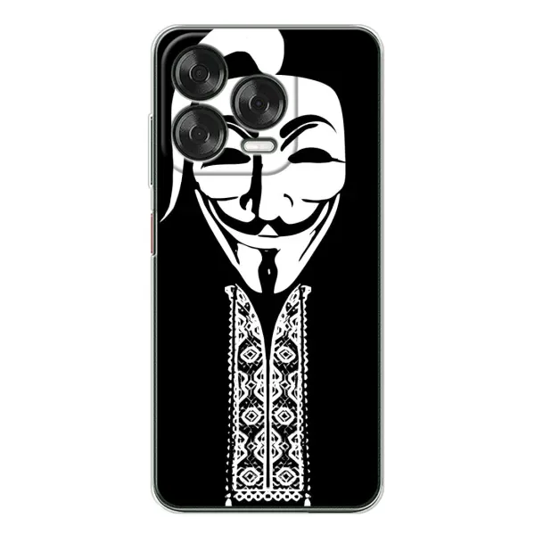 Чехол с рисунком «Анонимус» для ZTE Nubia V70 Design Чехол с рисунком «Анонимус» для ZTE Nubia V70 Design