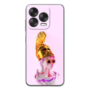 Чехол с Прикольным принтом на ZTE Nubia V70 Design (АРТ Статуя)