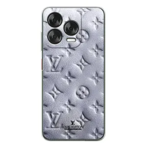 Текстурный Чехол Louis Vuitton для Нубиа В70 Дезижн (Белый ЛВ)
