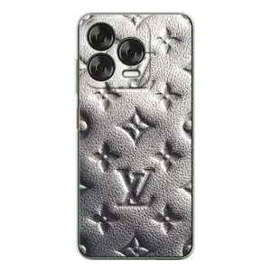 Текстурный Чехол Louis Vuitton для Нубиа В70 Дезижн (Бежевый ЛВ)