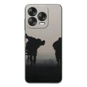 Чехлы на военную тематику для ZTE Nubia V70 Design (Бой солдат)