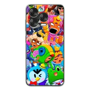 Силиконовый Чехол на ZTE Nubia V70 Design с картинкой Brawl Stars (Brawl-Stars)