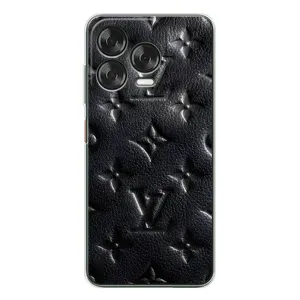 Текстурный Чехол Louis Vuitton для Нубиа В70 Дезижн (Черный ЛВ)