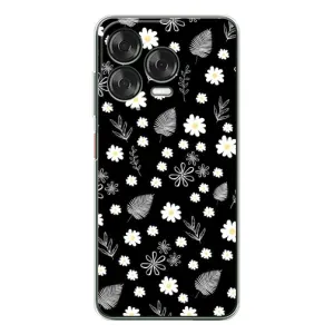 Чехлы с тематикой "ЦВЕТЫ" на ZTE Nubia V70 Design (цветение на чорном)