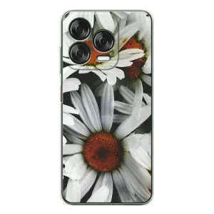 Чехол с ромашками на ZTE Nubia V70 Design (Цветы Ромашки)