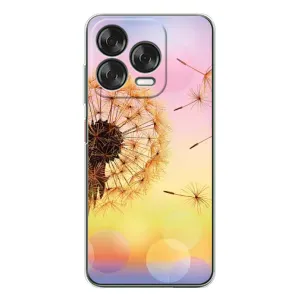 Силиконовый Чехол с одуванчиками на ZTE Nubia V70 Design (Цветок-одуванчик)