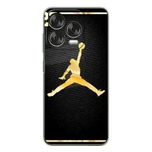 Силиконовый Чехол Nike Air Jordan на Нубиа В70 Дезижн (Джордан 23)
