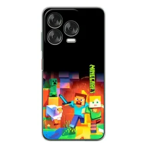 Чохли для ZTE Nubia V70 Design (Персонажі МайнКрафт) (Герой Майнкрафт)