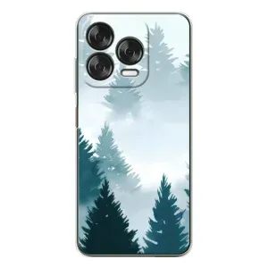 Летний Чехол на ZTE Nubia V70 Design (Горный лес)