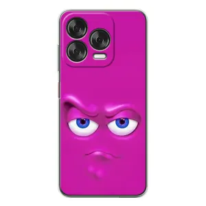 Силиконовые Чехлы (смешные стикеры) для ZTE Nubia V70 Design (Хитрая мордочка)