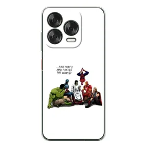 Чехлы для ZTE Nubia V70 Design (Для Христиан) (Иисус супергерой)