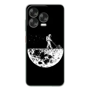 Силиконовый Чехол с принтом "Космонавты" на ZTE Nubia V70 Design (Космонавт)