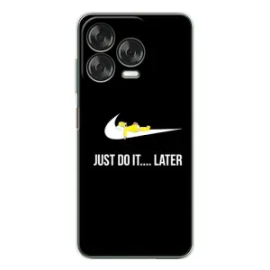 Силиконовый Чехол на ZTE Nubia V70 Design с картинкой Nike (Later)