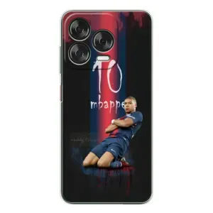 Чехол (TPU) с Футболистом на ZTE Nubia V70 Design (MBAPPE 10)