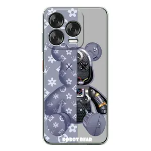 Силиконовый чехол для ZTE Nubia V70 Design (Медведь Louis Vuitton)