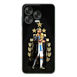 Чехлы Лео Месси Аргентина для ZTE Nubia V70 Design (Месси король)