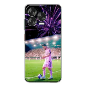 Чехлы Лео Месси в Майами на ZTE Nubia V70 Design (Месси в Майами)