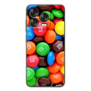 Чехол с изображением вкусной еды для ZTE Nubia V70 Design (Разноцветные M&M'S)