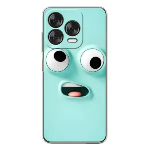 Силиконовые Чехлы (смешные стикеры) для ZTE Nubia V70 Design (Забавное мятное лицо)